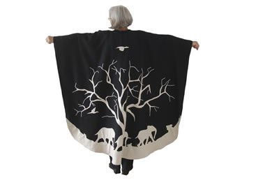 Elephant walk cape 132cm